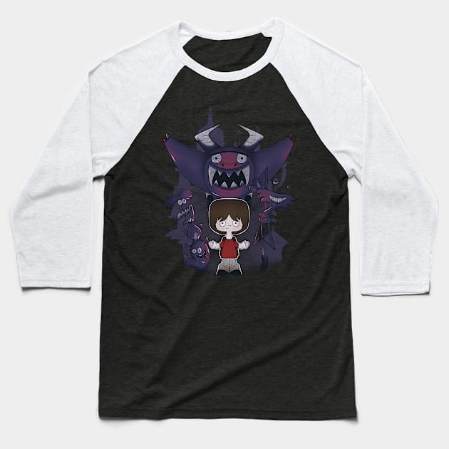 Imaginary Friends Baseball T-Shirt by aStro678